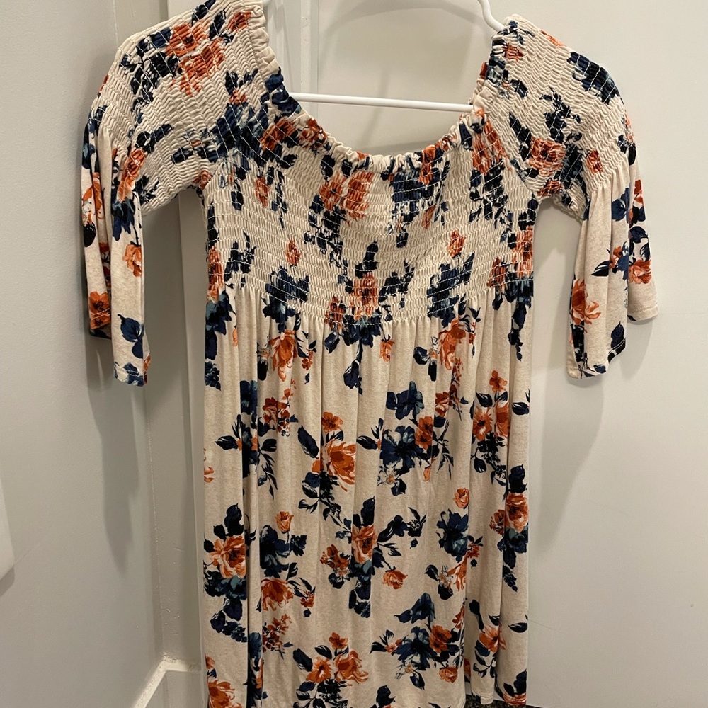 Rewind Off-The-Shoulder Dress